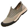 May 9 popular men's shoes summer new breathable independent station mesh large size soft sole travel sports shoes