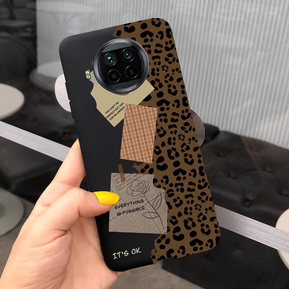 ForXiaomi Mi 10T Lite Case Cute Cartoon Cat Painted TPU Silicone Back Cover For Xiaomi Mi 10T Lite 5G 10Tlite Phone Case Funda