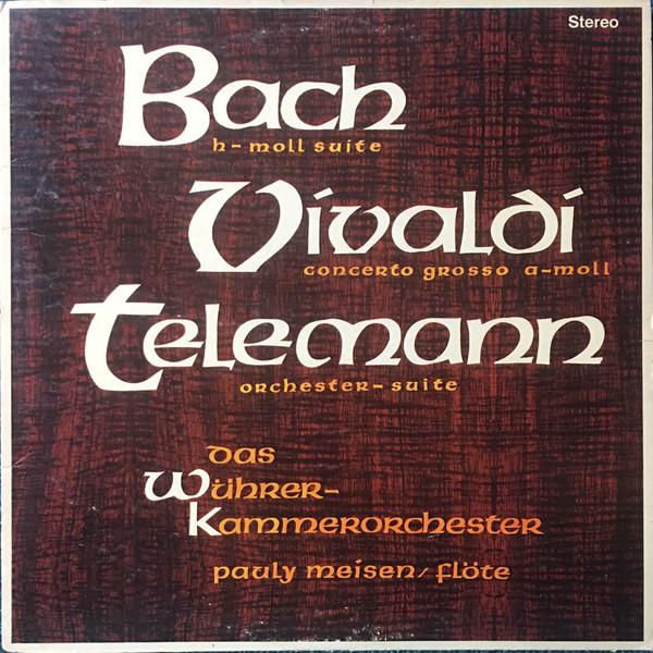 

LP Record DAS WHRERKAMMERORCHESTER PAULY M Bach HMoll Suite Vivaldi Concerto ASC801 ALSHIRE US Classical Used