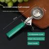 Stainless Steel Fruit Ice Cream Scoop Spoon Practical with Plastic Handle Kitchen Tool Hot Ice Cream Scoop Ice Cream Spoon