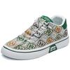 Summer Casual Shoes Men's Printed Canvas Shoes Trendy Low-top Student Sports Shoes Comfortable Versatile Fashion Board Shoes Men
