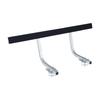 Boat Trailer Guides, 425 mm/475 mm Height Adjustable Trailers Guide, 2PCS Thickened Steel Trailer Guide-Ons with Thick Support Pads, Fits L-Beam, Box