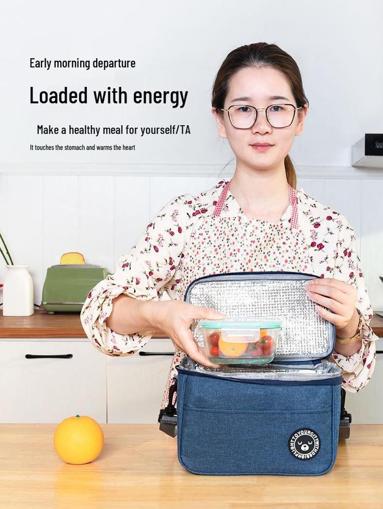 Skládací izolovaná taška na ledové obklady pro pikniky a obědy