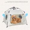 Automatisches Falt-Haustierzelt Wetterfest Tragbar Katzenhundehaus Outdoor Indoor Unterstand Camping Reisezubehör Oxford-Gewebebezug