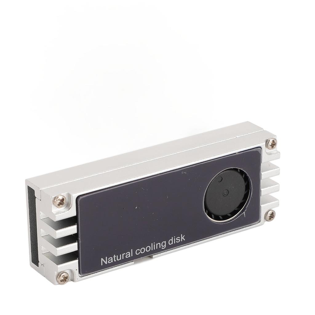 NVMe M.2 Heatsink Temperature Display Aluminum High Performance SSD Cooler with Dual Thermal