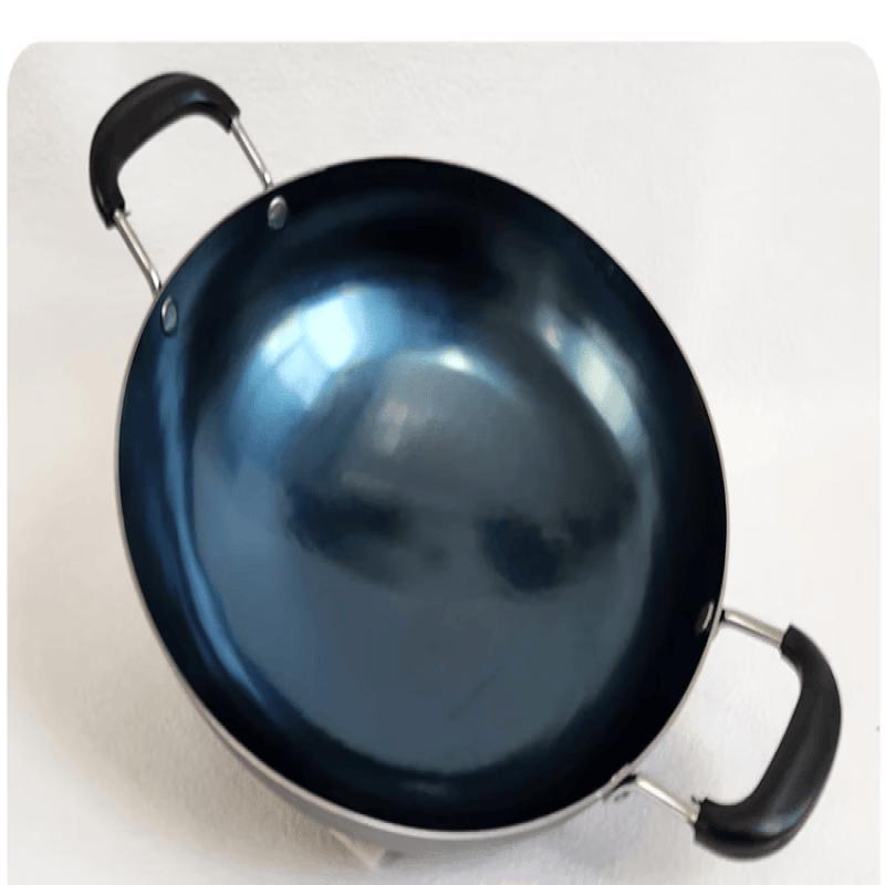 Wutuo Hand-Forged Wrought Iron Double-Handle Wok
