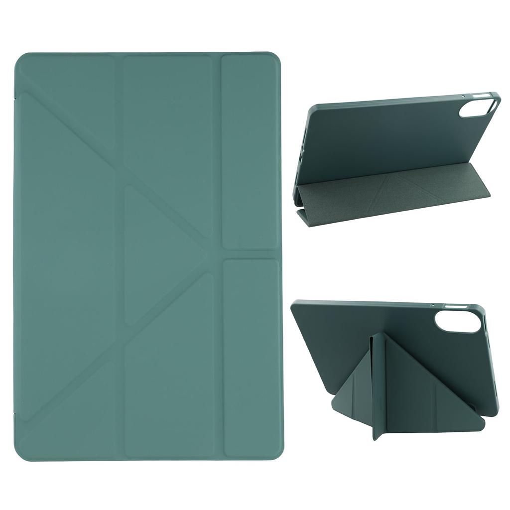 For Xiaomi Redmi Pad 2 Case PU Leather+Silicone Origami Stand Protective Cover
