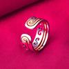 Kyzc Tight Spell Ring Opening Men And Women, Two-In-One Combination Couple Qixi Festival Valentine'S Day Gift With