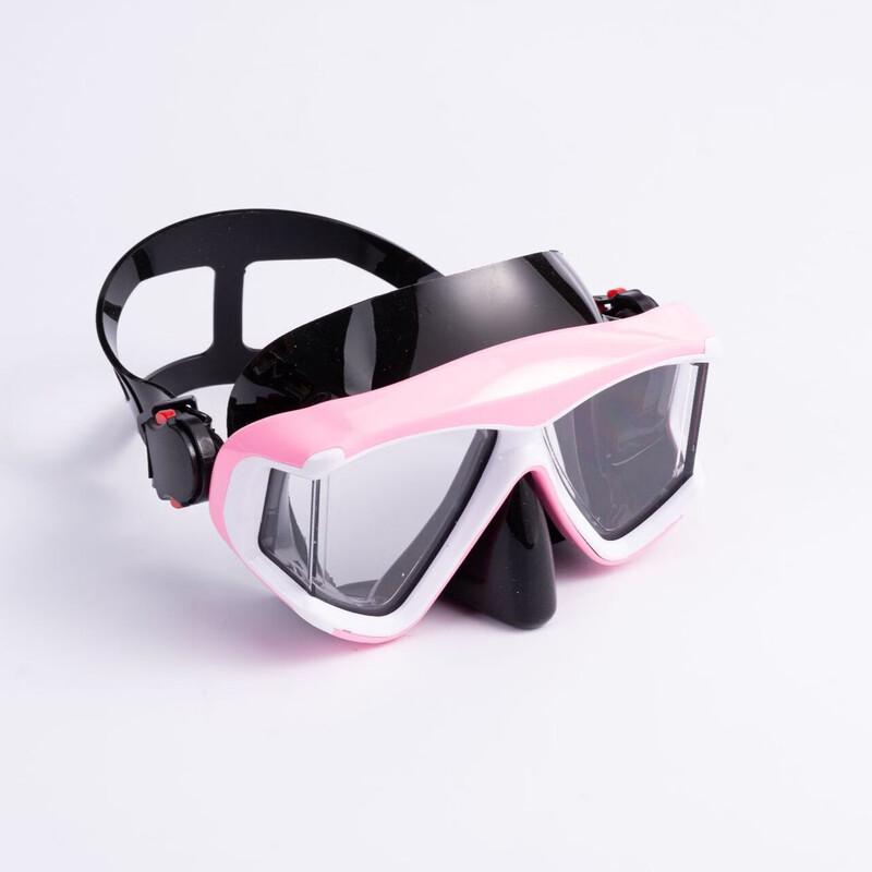 OLOEY Adult Large Frame Diving Mask with Dry Snorkel