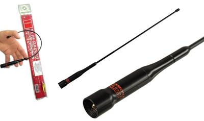 Diamond AZ504FX Band Flexible Mobile Antenna for RVs Motorcycles 144/430MHz & AZ-504FX