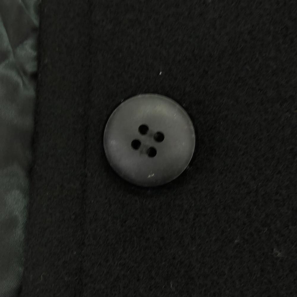 Yves Saint Laurent 90s Wool Old Stainless Collar Coat S Black Women Used