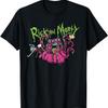 Rick and Morty Alien Adult Cartoon Fashion T-Shirt