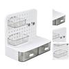 Pegboard Desktop   Simple Multifunctional Plastic Storage Rack with Drawers for Stationery Headbands