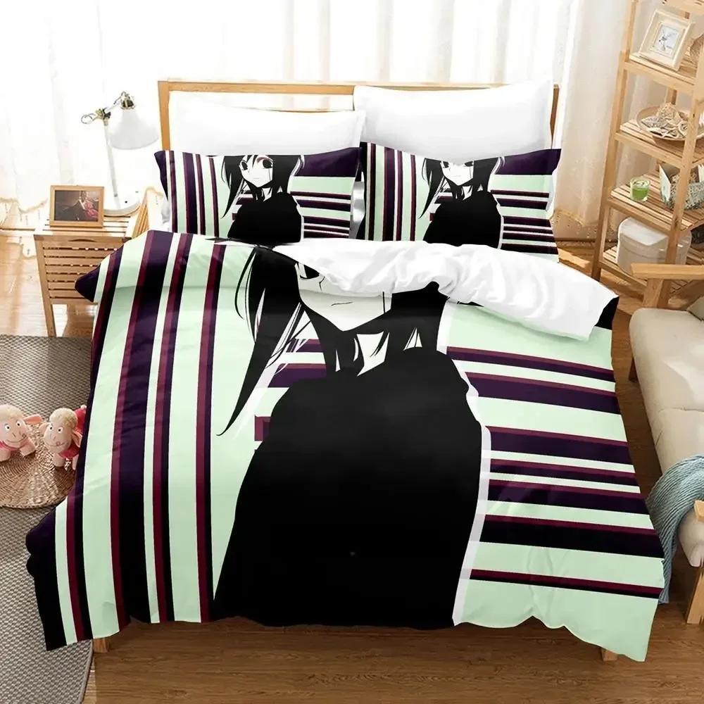 3d Print Anime LOVELESS Bedding Set Duvet Cover Comforter Bed Set Quilt Cover Pillowcase King Queen Twin Size Boys Girls Adult