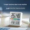 MaShi Hoge-Precisie Digitale Thermo-hygrometer Klok