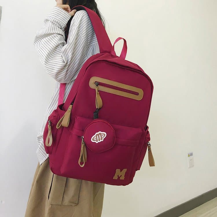 Japanese leisure student large-capacity schoolbag backpack