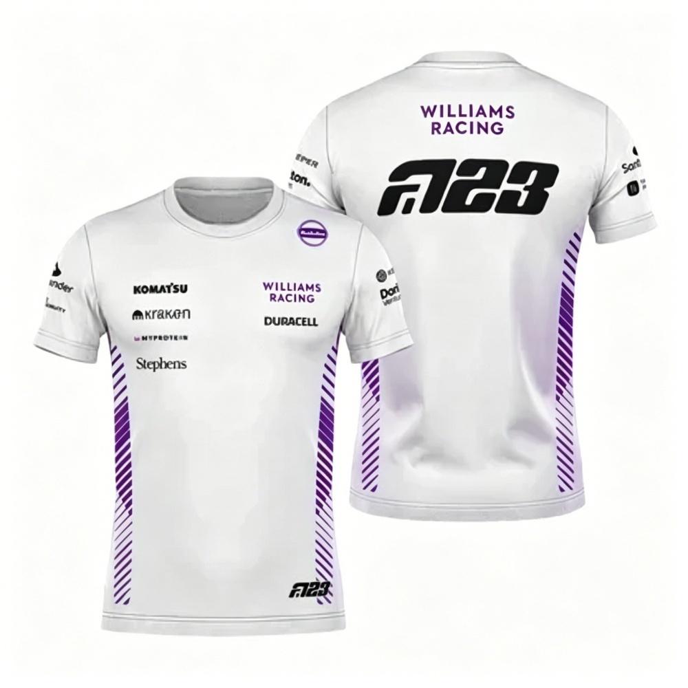 F1 Fan Series 3D Printed T-shirt Men's Casual Sports Round Neck Top Summer Outdoor Running Fitness Short Sleeved Clothing