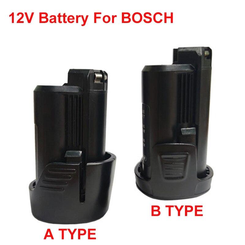

10 .8v 12v 1500mah 2000mah 2500mah батарея для Bosch электрическая дрель аккумулятор аккумуляторная электрическая отвертка полировщик Batteria