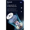Bluetooth Headphones Bluetooth In-Ear Headphones Powerful Bass, For 