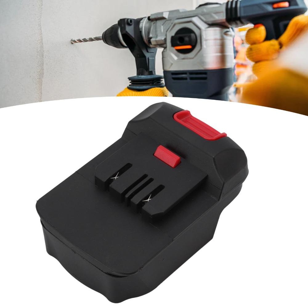 ABS-Material Batterieadapter Universeller Kurzschlussschutz Tragbarer Batterieadapter Langlebiger Batteriewandler Elektrowerkzeug
