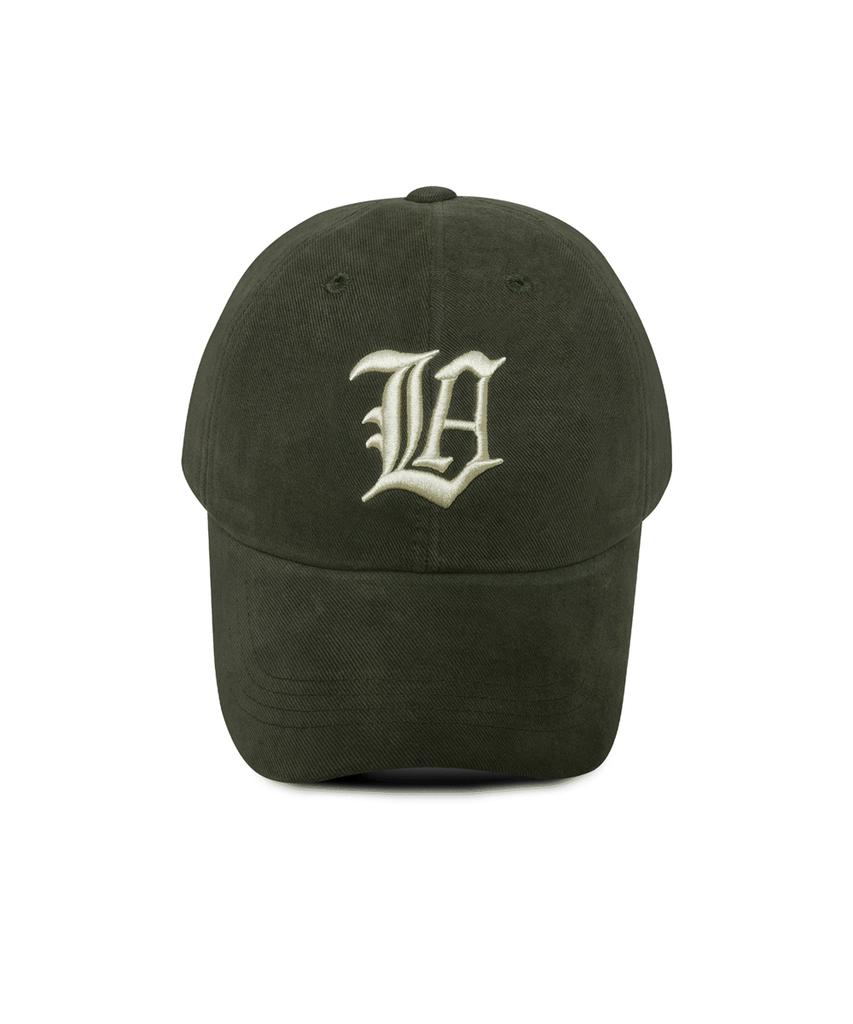 Line Binyu New La Bold Cotton Ball Cap - Khaki