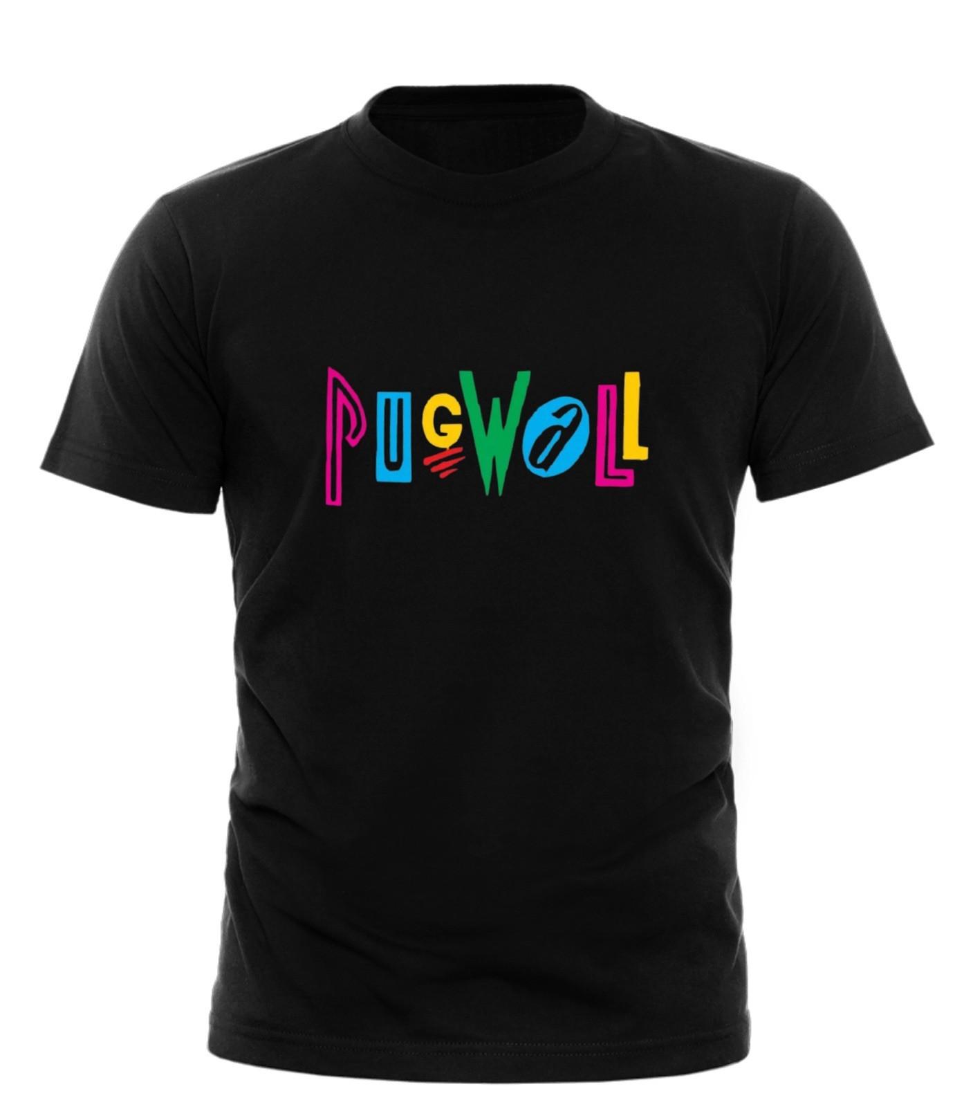 Футболка Pugwall | Ретро 90-е | Питер Юин Джордж Уолл | Дети 90-х XXXL