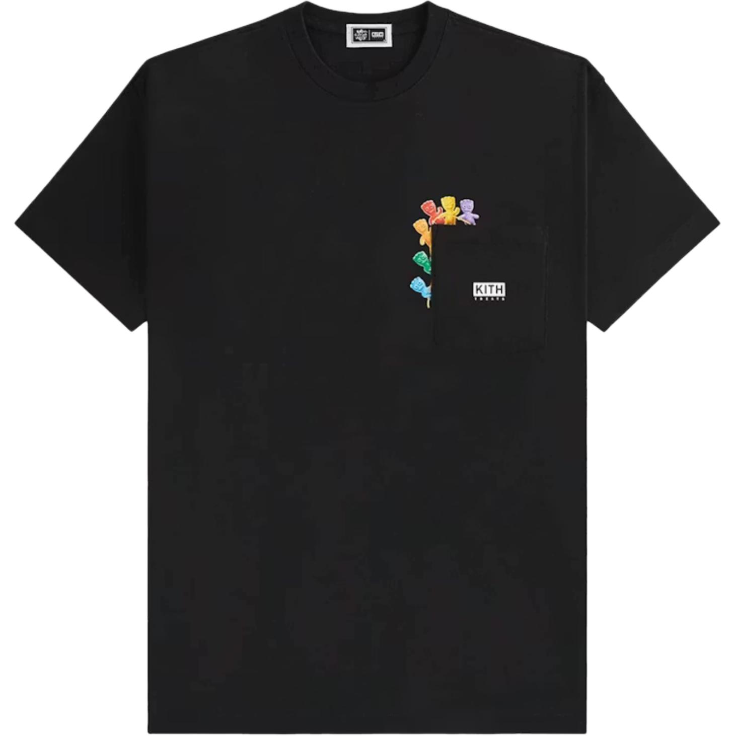 Kith Treats Sour Patch Kids Pocket Crew Neck Short Sleeve T-Shirt Men Tops KHT030167-001 M