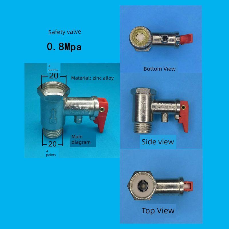 Water Heater Pressure Limiting Valve Relief Pressure Valve Decompression Inlet Pipe Valve New Product Promotion Outlet Drain Pipe Safety Valve