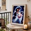 Disney Princess DIY Pearl Diamond Dot Painting Picture Art Crafts Adult Home Decoration Art Diamond Painting 35x45cm Frameless