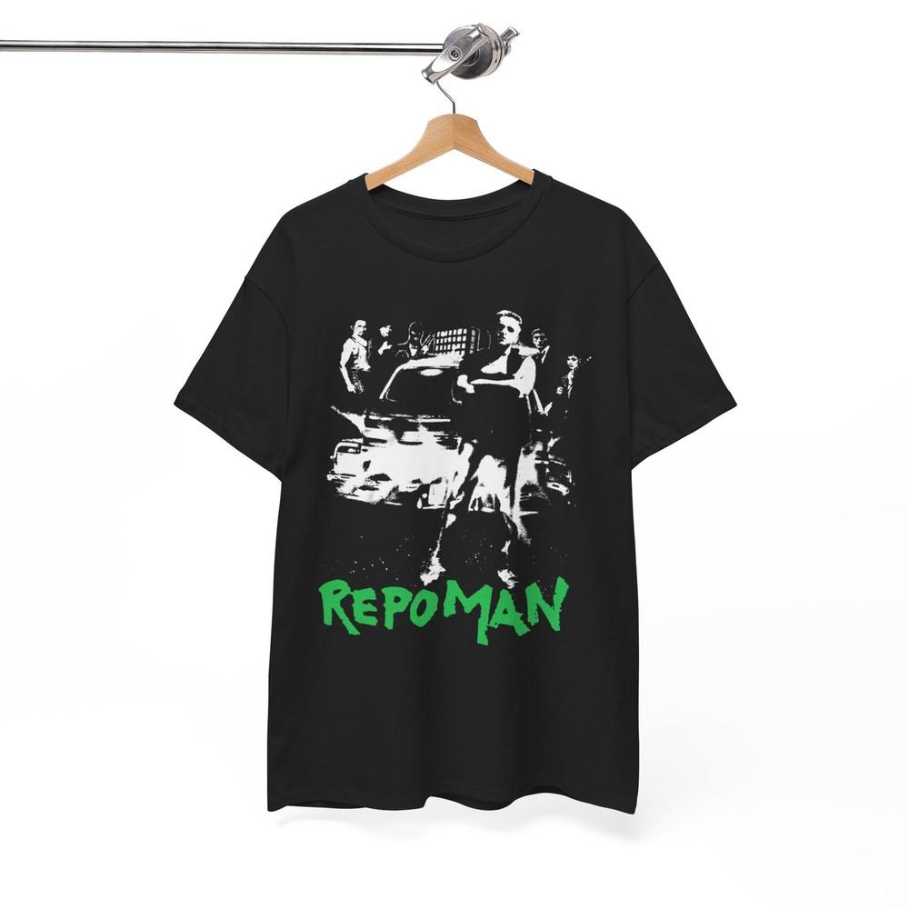 Repo Man 1984 Cult Punk Movie TShirt 80s Punk Movie Suburbia Unisex Shirt Unisex T-Shirt S
