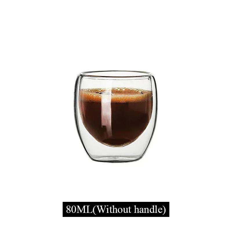 

Double Wall High Borosilicate Glass Mug Heat Resistant Tea Milk Lemon Juice Coffee Water Cup Bar Drinkware Lover Gift Creativity Ships within 24 hour