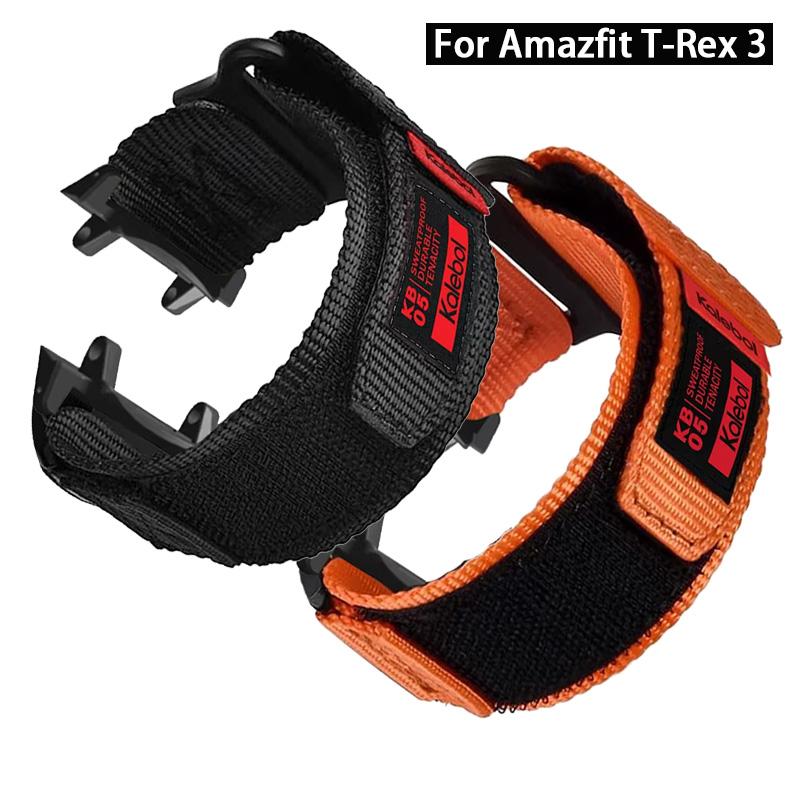 Sports Nylon Band For Amazfit T-Rex 3 Premium Women Men Watch Bracelet Strap Loop For Amazfit T-Rex 3Pro 48mm 44mm T-Rex ProR eplacement Watchbands