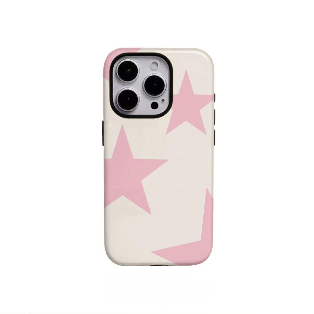 

Чехол для телефона 2-в-1 со звездным узором, подходящий для iPhone 17 16 15 14 13 12 11 Pro/Max/Plus, противоударная задняя крышка For iPhone 11PROMAX