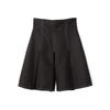 Jill by Jill Stuart Women's High-Waisted Tucked Mini Skirt Casual Pants, Black
