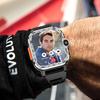 PGD 4G Android Smart Phone Watch Square Sleep Tracker IP67 RAM 2GB ROM 16GB SIM Card Dual Camera WiFi GPS Waterproof