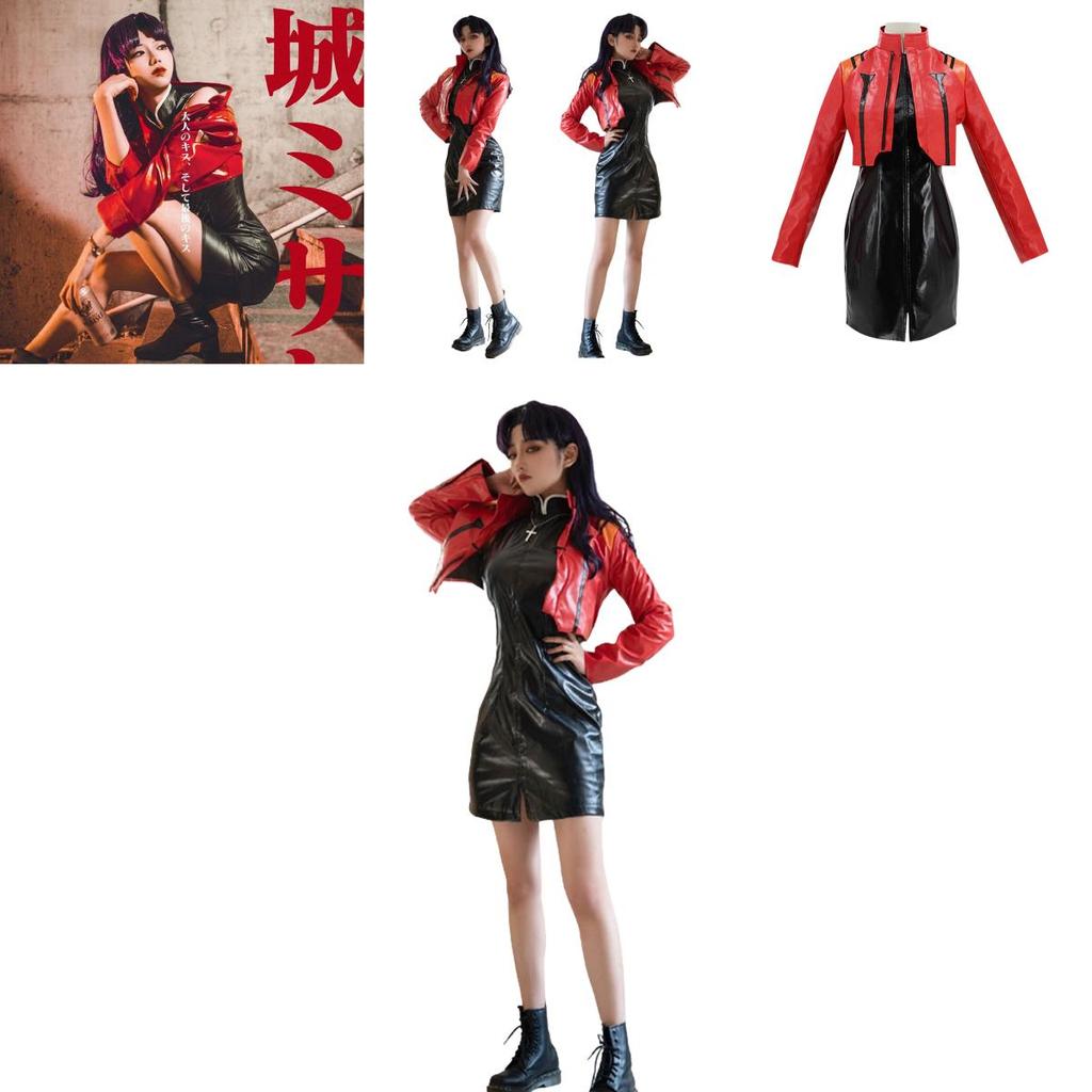Eva Katsuragi Misato Cosplay Costume For Adults High Quality And Comfortable