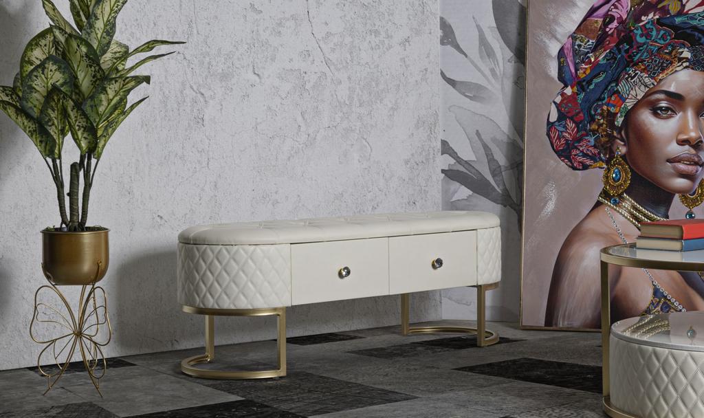 Bank mit Schubladen Sharon Cm 120X40X43