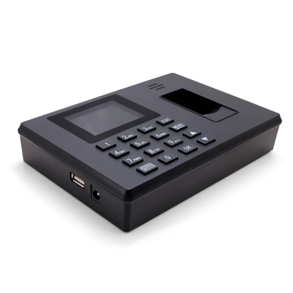 Multifunctional Fingerprint Time Clock Employees Exit Data Recorder  USB Data Manage