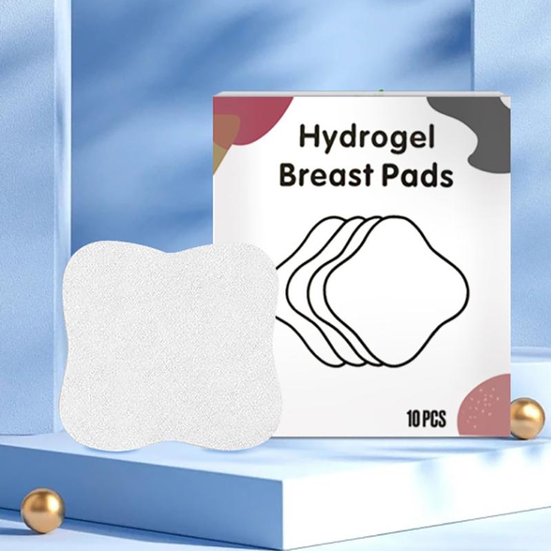 

10Pcs Hydrogel Nipple Pads For Breastfeeding Cooling Sore Nipple Gel Soothing Pads Breast Feeding Essentials For Moms