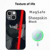 Custodia per Telefono Super Cool Toji Fushiguro Classico Anime Per iPhone 17 16 15 14 13 12 Plus Pro Max Lusso di Alta Gamma Magsafe Pelle di Pecora