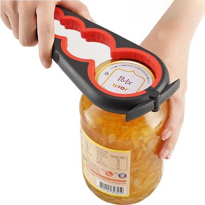 Glasöffner mit einfachem Griff zum schnellen Öffnen von Flaschenkorken und Dosenverschlüssen für den täglichen Gebrauch beim Kochen