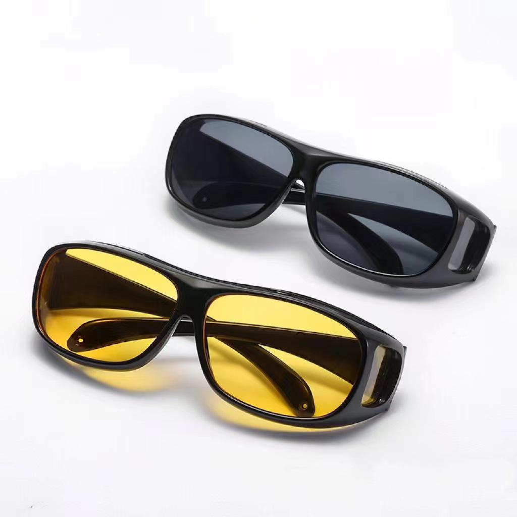 All-Day Cycling & Night Vision Sunglasses: Windproof, Sandproof, Protective Goggles