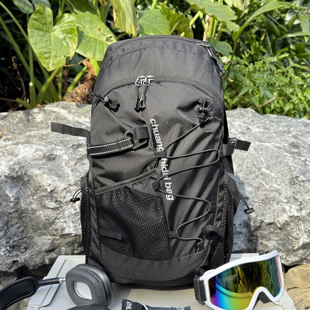 Schoolbag Outdoor Large Capacity Hiking Bag Men's and Women's Backpack Casual Waterproof Drawstring Backpack Outdoor Sports Hiking Bag