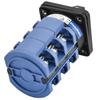 Heschen Universal Rotary Cam Selector Changeover 660V CE Switch, SZW26-63/D303.3, 63A, ON-OFF-ON 3-Position, 3-Phase 12-Terminal,