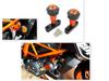 Frame Sliders Crash Pads Protector For KTM 125 200 390 DUKE 2012-2015 03 04 Orange