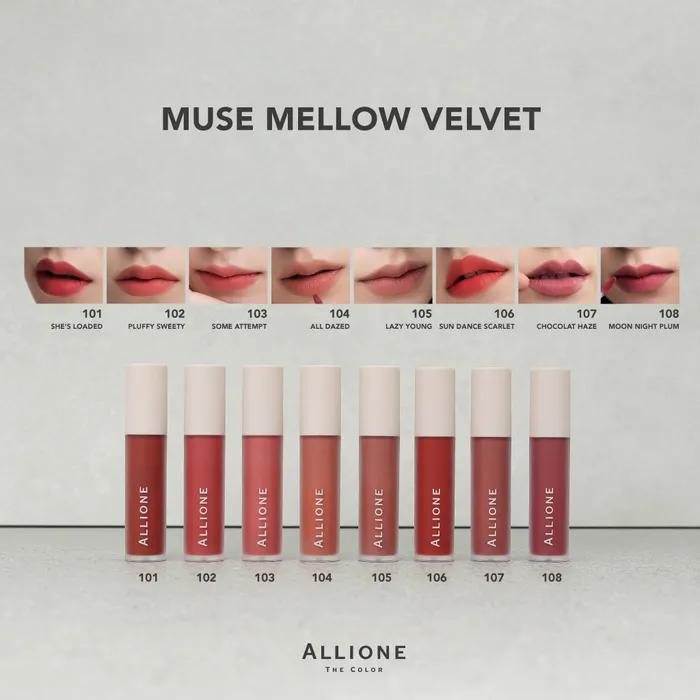 1+1 Muse Mellow Velvet Tint 8 types