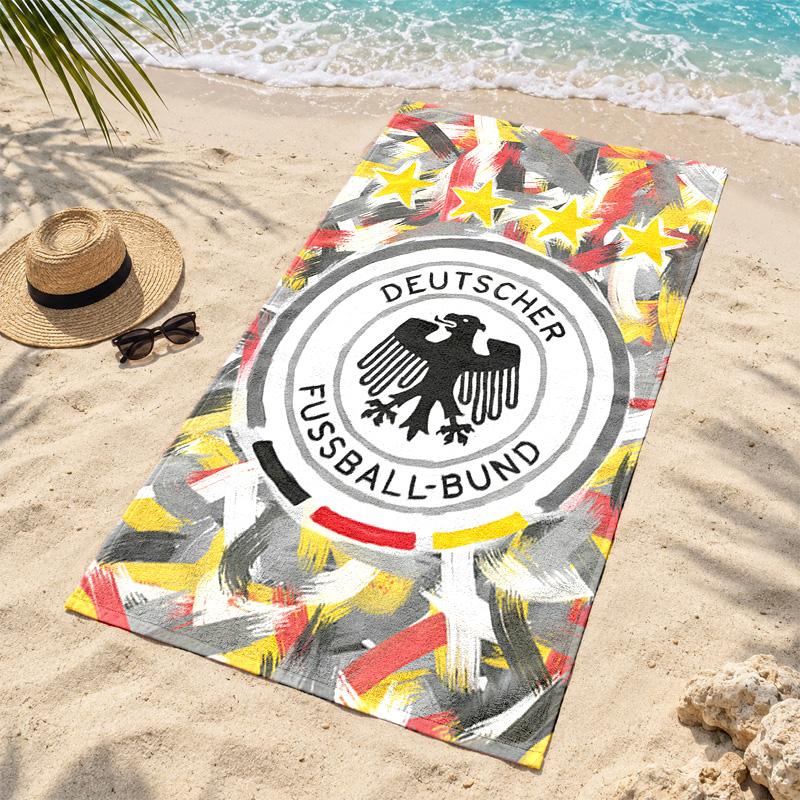 Germany national football team Microfiber Beach Towel Quick Dry Sand Free Lightweight Beach Towels for Travel Swimming Camping
