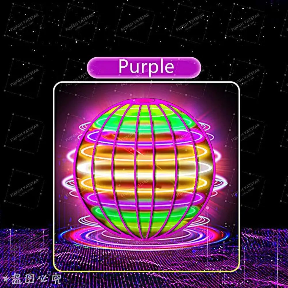 Hand Controlled Flying Ball for Children 360° Rotating Suspension Cosmic Globe with Color LED, Suitable for Indoor & Outdoor Toy