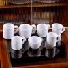 1/12 Dollhouse Simulation Pure White Simple Cup Model Dollhouse Miniature Kitchen Decoration Micro Scene Construction Props