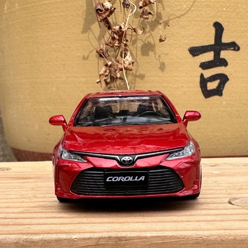 1/43 Toyota Corolla Legierungsauto Modell Diecasts & Spielzeugfahrzeuge Miniatur Maßstabsmodellauto für Kinder Sammlung Ornamente Geburtstagsgeschenke